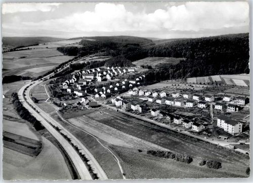 Bad Hersfeld Eichhofsiedlung Fliegeraufnahme
