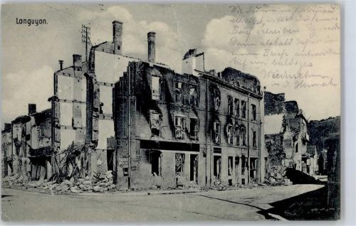 Longuyon 1915 Feldpost WK I 25. Inf.Div.
