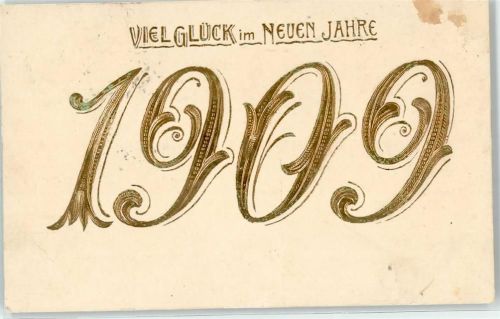 1909 Neujahr