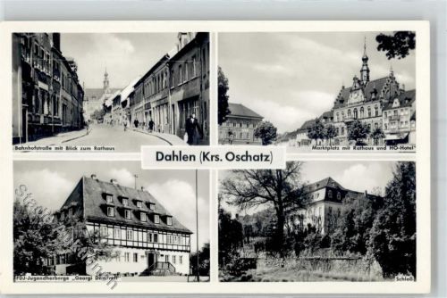 Dahlen Rathaus Bahnhofstrasse Marktplatz HO-Hotel