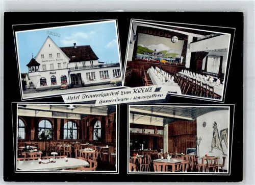 72501 W7487 Gammertingen - Hotel Gasthaus zum Kreuz