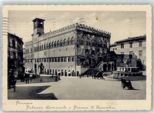 Perugia 1937 Palazza Emanuele