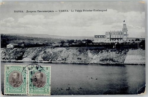 Varna 1910 Schloss Palast