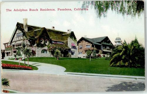 Pasadena The Adolphus Busch Residence