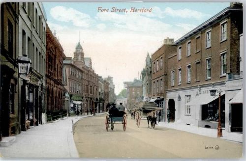 Hertford Lithographie Fore Street