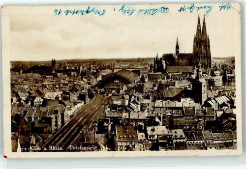 Köln Stadt Hauptbahnhof Dom