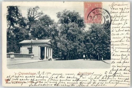 ´s-Gravenhage 1900 Boschbrug