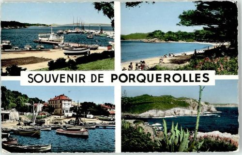 Porquerolles Strand Hafen