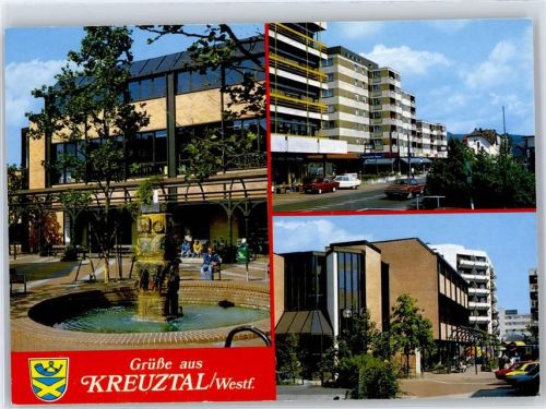 Kreuztal Brunnen Stadtzentrum