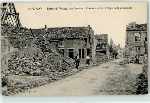 Saponay Entree du Village tace Soissons