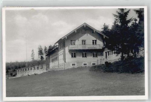 Bärnau Schutzhaus Silberhütte Ort lt. Stempel