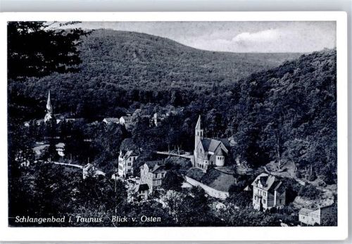Schlangenbad Blick von Osten