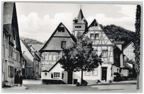 55422 W6533 Steeg b Bacharach - Am Grindel Gasthaus Blüchertal
