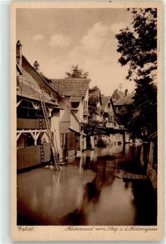 Erfurt Fischersand vom Steg