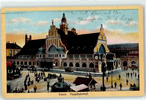 Essen Hauptbahnhof Pferdestraßenbahn