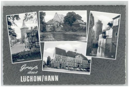 Lüchow Kalandstrasse Jeetzel Amtsturm Rathaus