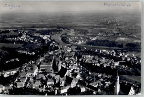 Donauwörth Fliegeraufnahme
