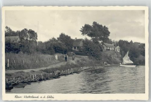 24398 W2343 Brodersby b Kappeln, Schlei Foto AK