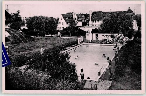Knokke-Heist 1960 - Schwimmbad Luftpost