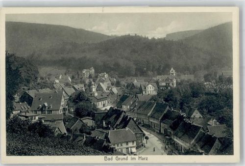 Bad Grund Blick auf Bad Grund Harz