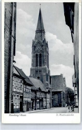 31582 W3070 Nienburg (Weser) - St Martinskirche Geschäft