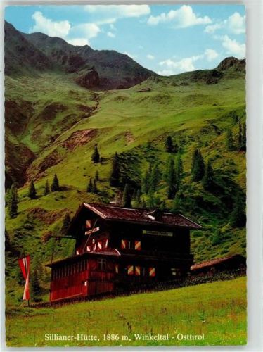 Sillian Sillianer Hütte Winkeltal Hüttenstempel