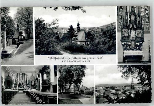 Retzbach Wallfahrtskirche Maria im grünen Tal