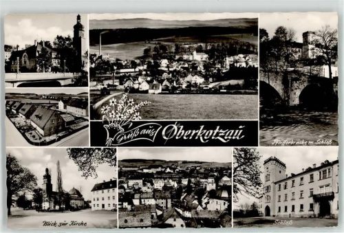 Oberkotzau Kirche Schloss Pfeifferbrücke Siedlung