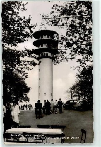 Porta Westfalica Bismarckturm Jakobsberg Funk- und Fernsehstation