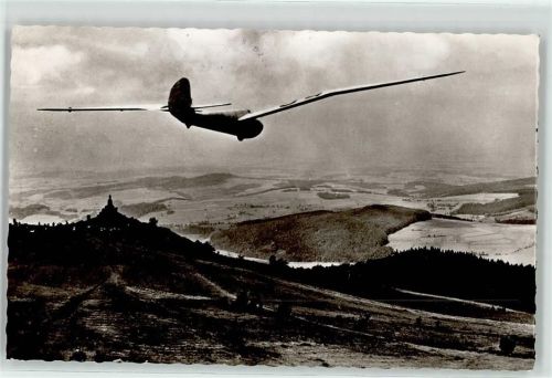 W6412 Wasserkuppe , Kr Fulda Segelflug