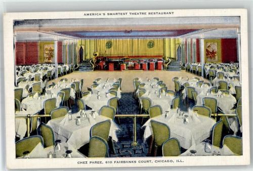 Chicago Chez Paree Theater Gasthaus
