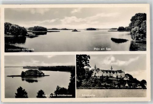 Plön Schloss See Notopfer AKU1