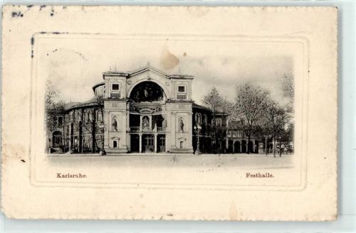Karlsruhe 1906 Festhalle