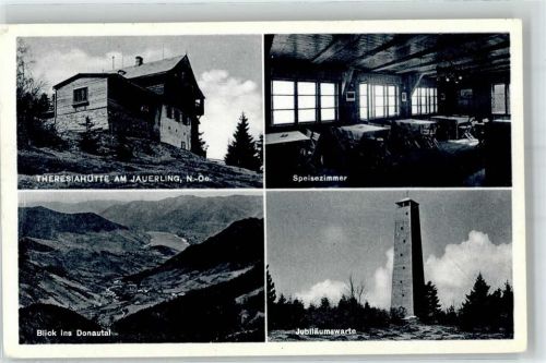 Theresiahütte 1958 Gasthaus Jubiläumswarte Hüttenstempel