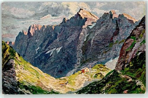 Vomp Lamsenjochhütte Hüttenstempel