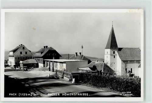 Pack Kirche Packer Höhenstraße Gasthaus Packerhöhe