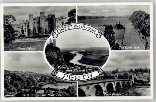 Perth Scone Palace The North inch Perth Bridges River Tay