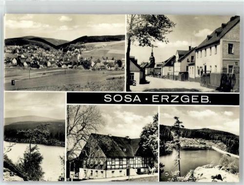 Sosa Gasthaus zum Stern Talsperre des Friedens Erzgbirge