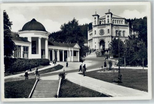 Marianske Lazne Kath. Kirche Rudolfsquelle