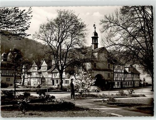 37242 W3437 Bad Sooden-Allendorf - VW Käfer Tor Salzamt