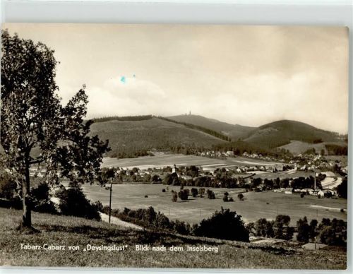 Tabarz Blick nach dem Inselsberg Deysingslust