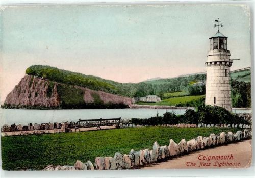 Teignmouth 1905 The Ness Lighthouse