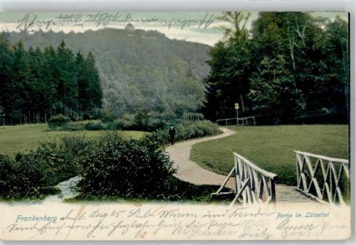 Frankenberg 1905 Im Lützeltal