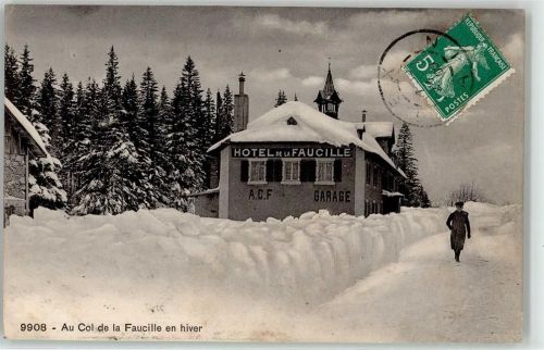 01170 Gex Winter Hotel de la Faucille