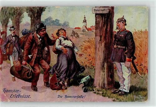 Hamster Erlebnisse sign. Thiele, Arthur