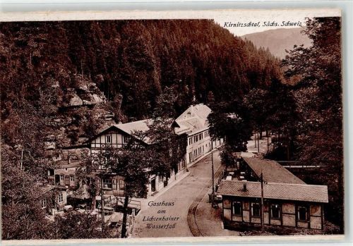 Kirnitzschtal Gasthaus am Lichtenhainer Wasserfall