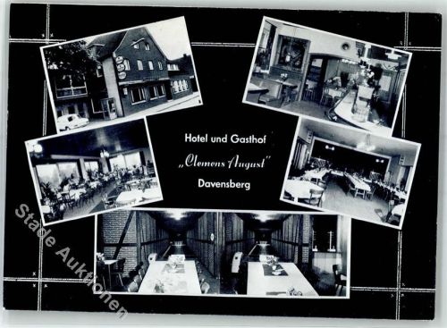 Davensberg Hotel Gasse Clemens August Strattmann