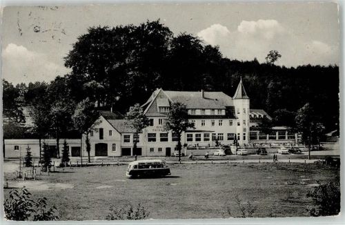 Bad Iburg Wald Hotel Felsenkeller Omnibus