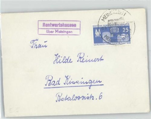 Rentwertshausen Landpoststempel
