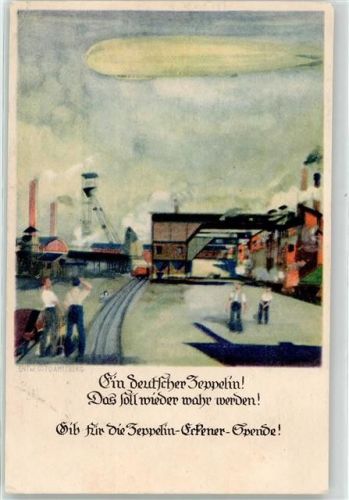 Zeppelin-Eckener-Spendenkarte